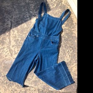 Universal Thread Denim Overall Jumpsuit Size  2
